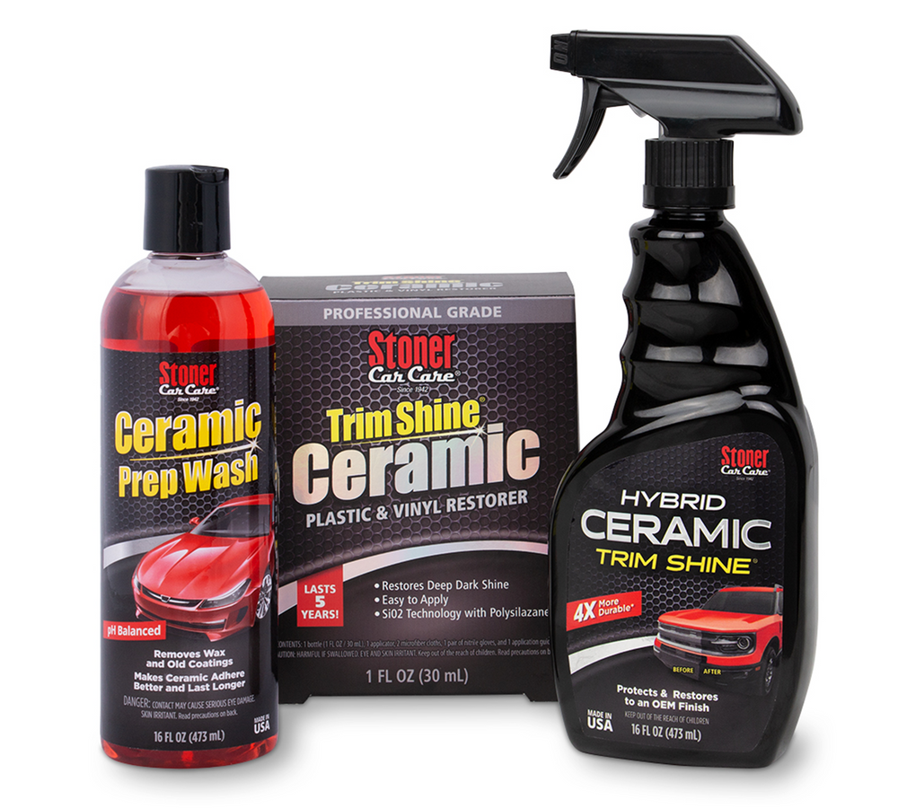 Stoner Car Care Trim Shine Pro Ceramic Kit