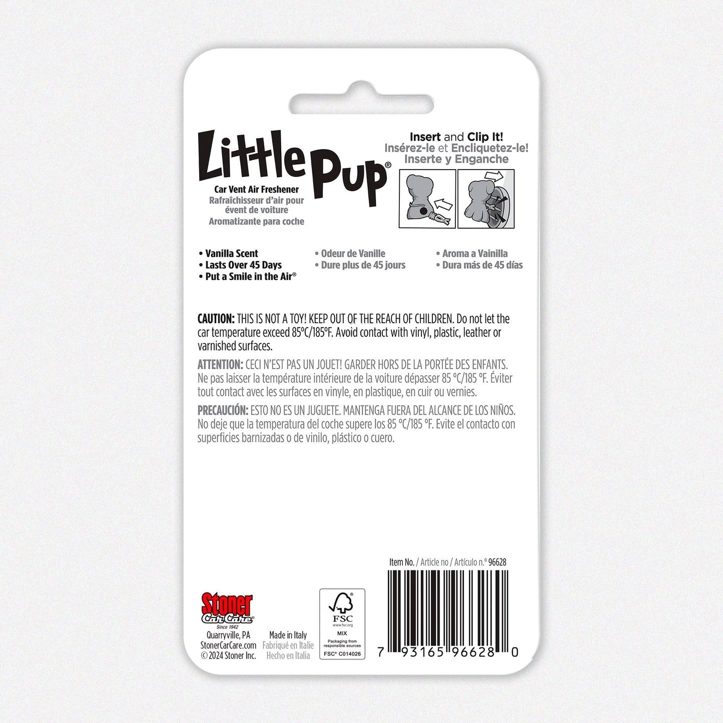 
                  
                    Little Pup Car Air Freshener (Vanilla)
                  
                