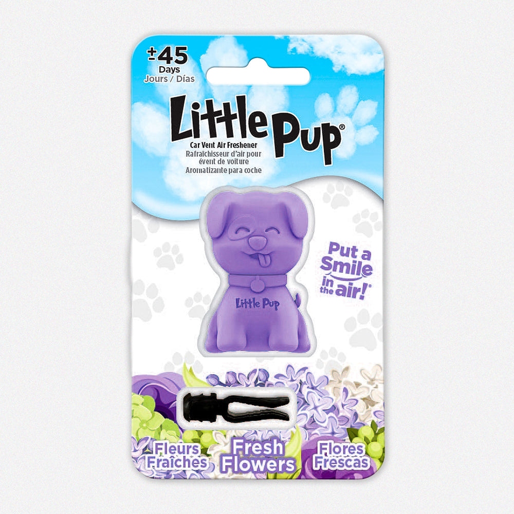 
                  
                    Little Pup Car Air Freshener (Fresh Flowers)
                  
                